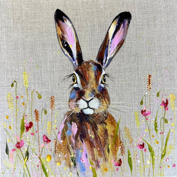 Little harvest hare by Louise Luton
