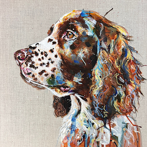Spirited springer by Louise Luton, Image 2.