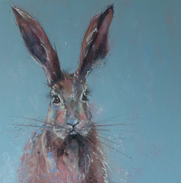The thoughful hare by Louise Luton