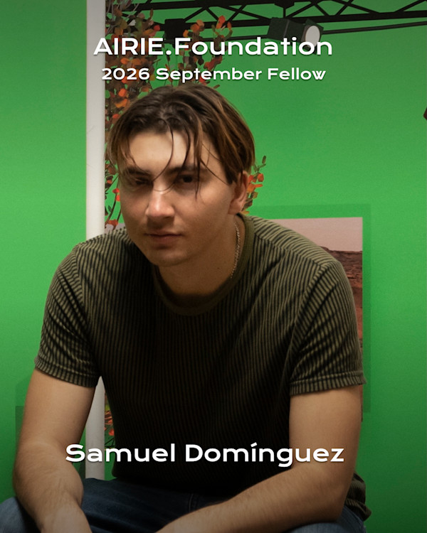 Coming Soon: September 2026 Fellow Samuel Domínguez by Samuel Domínguez