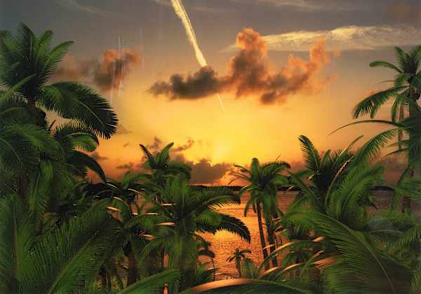 Sunset in Simulacrum by Mathias Kessler