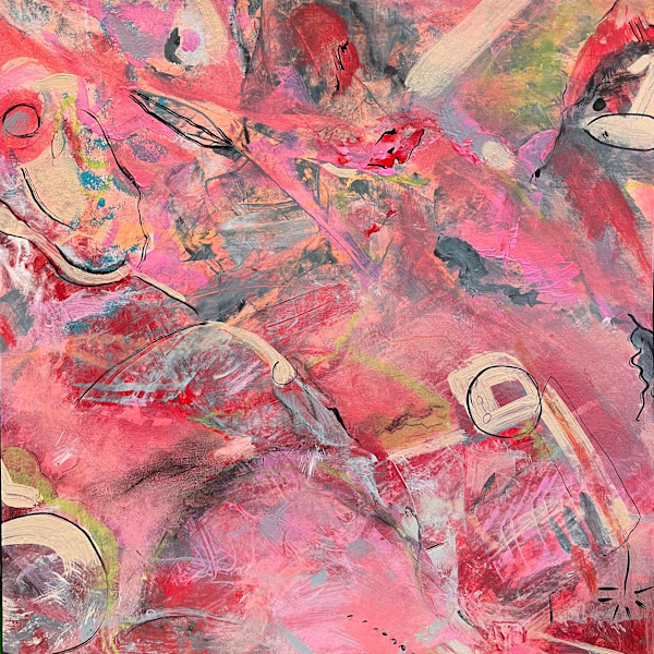 Pink Fizz by Virginia Dixon