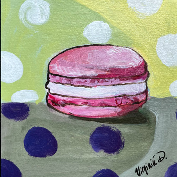 Tiny Polka Dot Cookie by Virginia Dixon