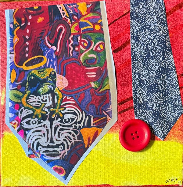 2 Ties/Button by Oliver Lake