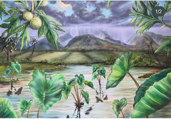 Nahua Rains of Lahaina by Tina Ah Puck