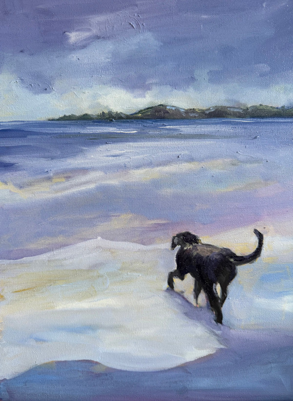 Blue Day in January by Rachel Houlihan
