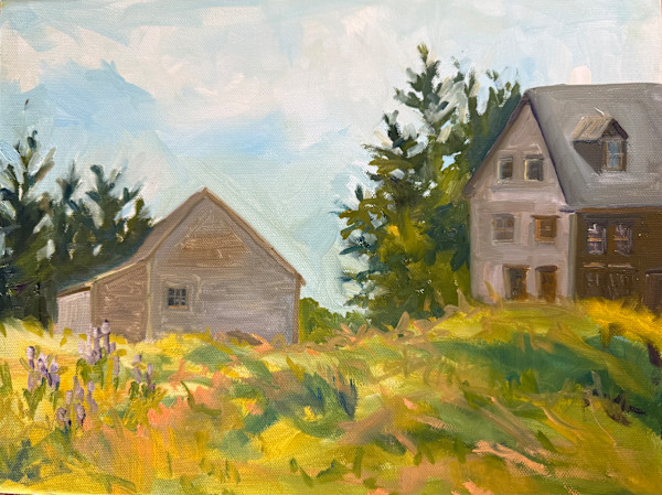 Olson House in Spring by Rachel Houlihan