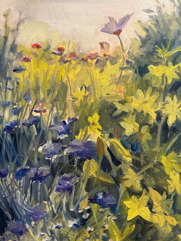 Flowers on Monhegan by Rachel Houlihan