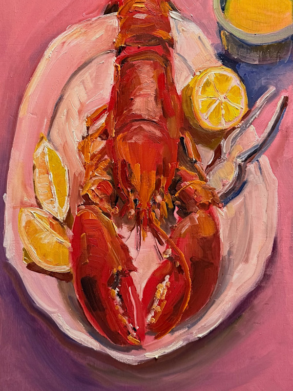 Pink Lobster by Rachel Houlihan