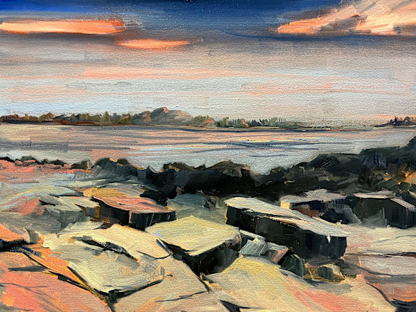 Sunset at Grindstone by Rachel Houlihan