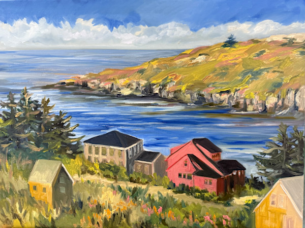 Morning on Monhegan by Rachel Houlihan