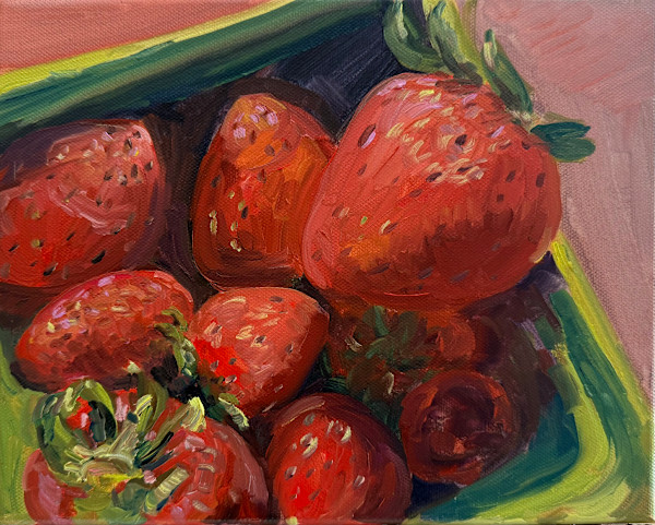 Carton of Berries by Rachel Houlihan