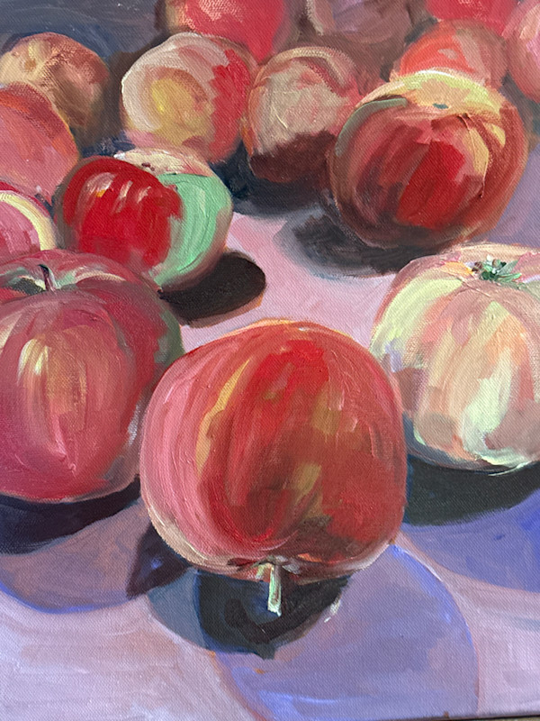 Rolling Apples by Rachel Houlihan