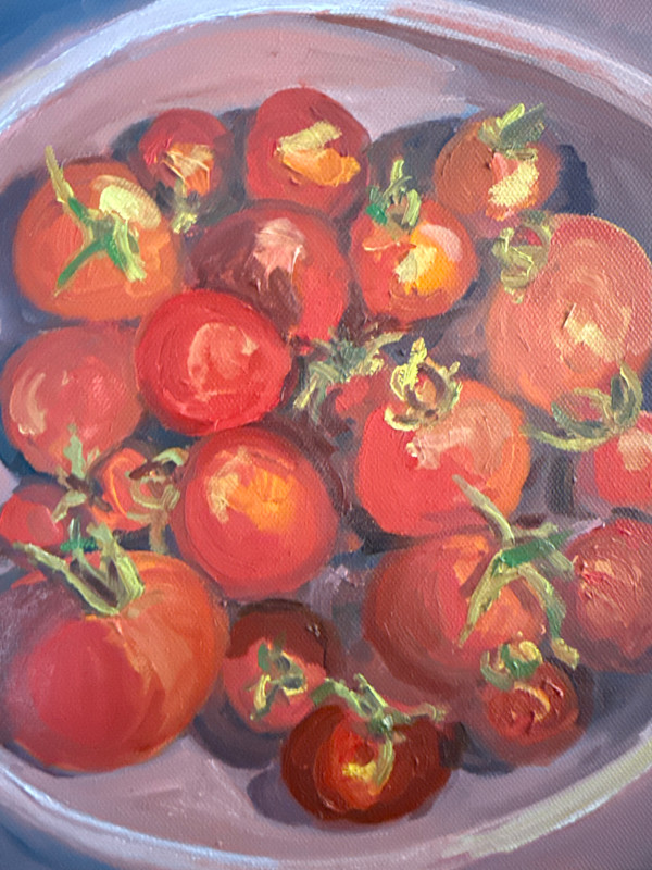 Baby Cherry Tomatoes by Rachel Houlihan