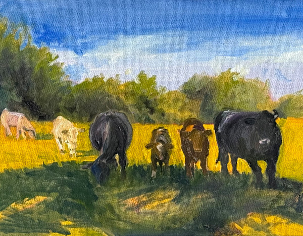 Shady Cows by Rachel Houlihan