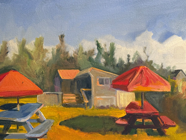 Perfect Lunch Spot by Rachel Houlihan