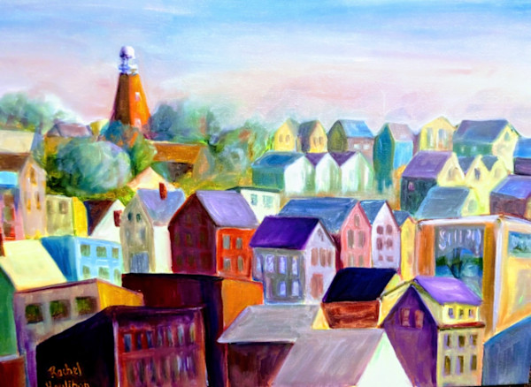 Bright Day on Munjoy Hill by Rachel Houlihan