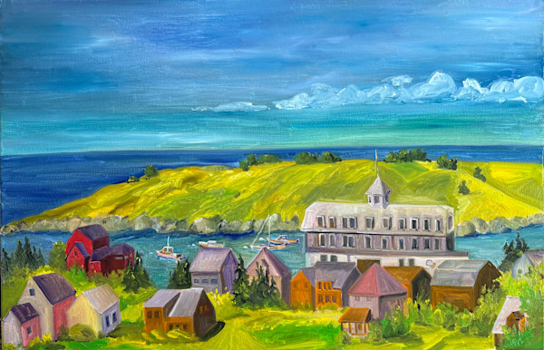 Monhegan Island Inn by Rachel Houlihan