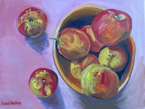 Apples in a Bowl by Rachel Houlihan