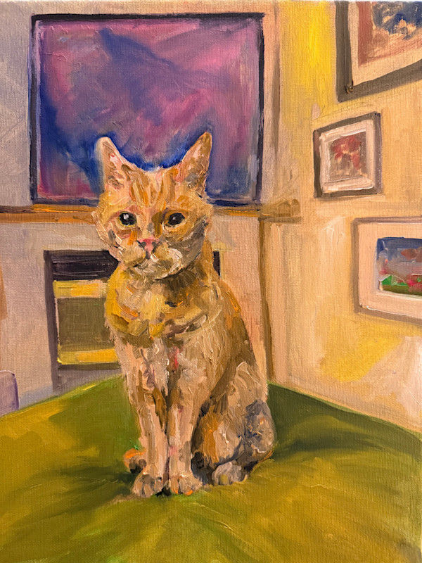Orange Kitty by Rachel Houlihan, Image 1.