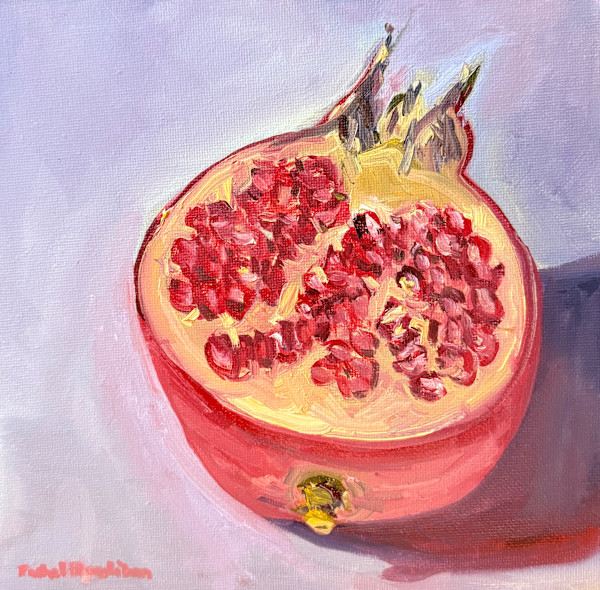 Half of a Pomegranate by Rachel Houlihan, Image 1.