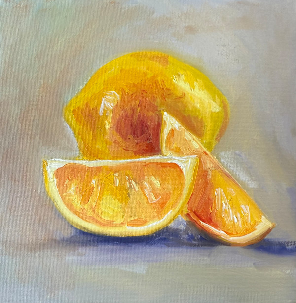 Orange and Two Halves 2 by Rachel Houlihan, Image 1.