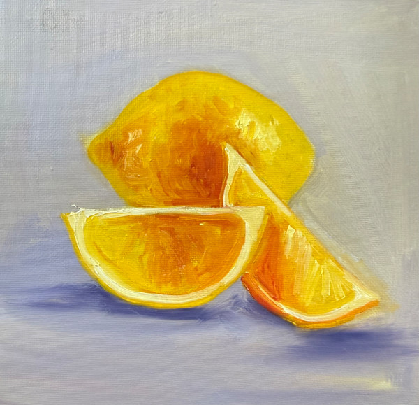 One Lemon and Two Slices by Rachel Houlihan, Image 1.
