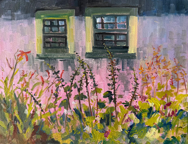 Behind the Neighborhood House by Rachel Houlihan, Image 1.