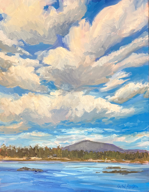 Clouds Over Schoodic Mountain by Rachel Houlihan, Image 1.