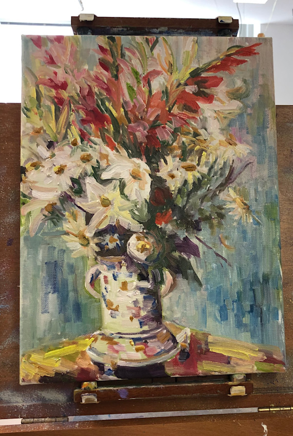 Monet's Flowers by Rachel Houlihan