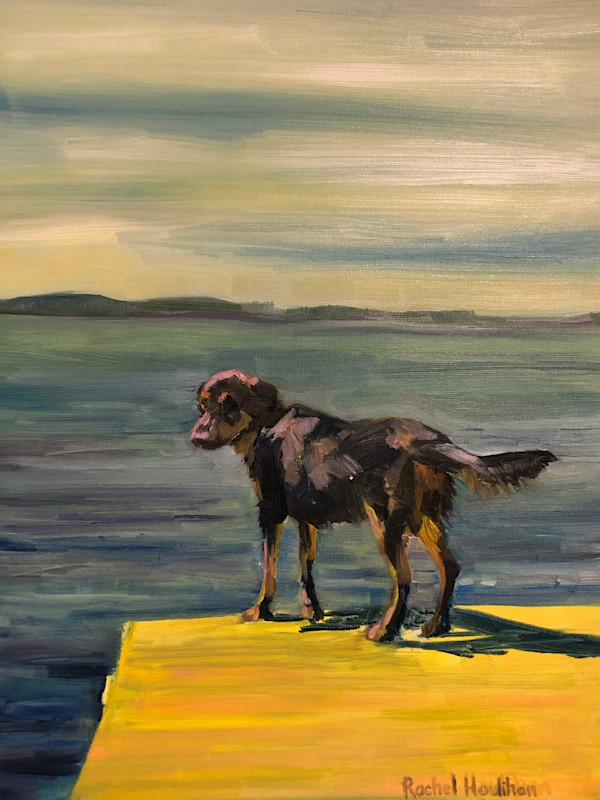 Rosalie on the Dock by Rachel Houlihan