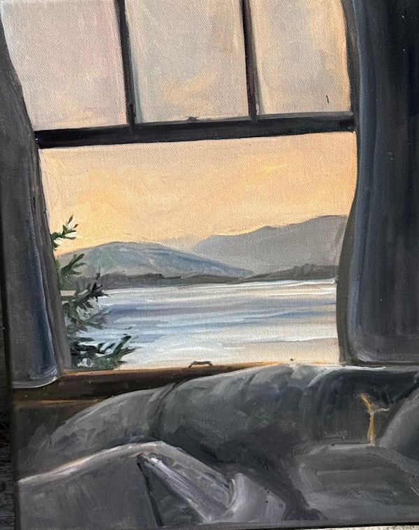 Morning Window - Cranberry Island by Rachel Houlihan