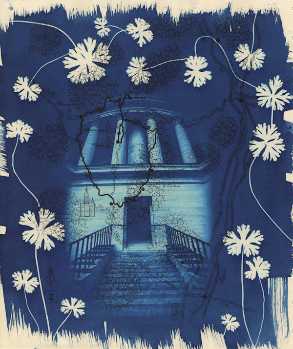 Pantheon on Illustrated Book Page by Emily Ruffner Hillhouse, Image 1.