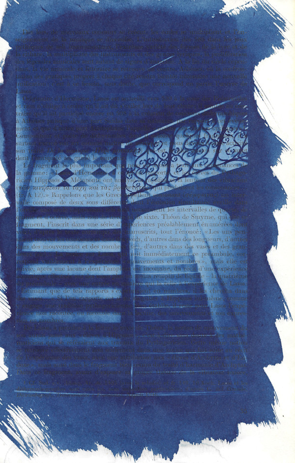 Chateau Stairway Print by Emily Ruffner Hillhouse, Image 8.