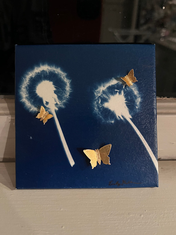 Flower and Butterfly Collage by Emily Ruffner Hillhouse, Image 5.