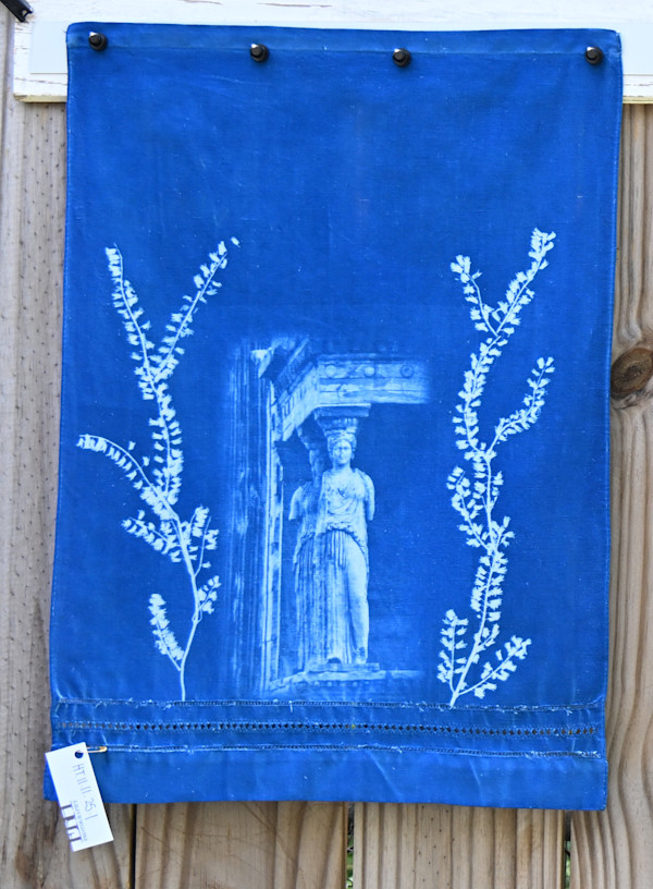 Caryatid Hand Towel by Emily Ruffner Hillhouse