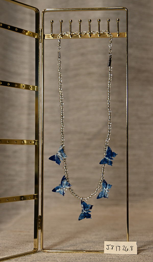 Beaded Butterfly Necklace by Emily Ruffner Hillhouse, Image 12.