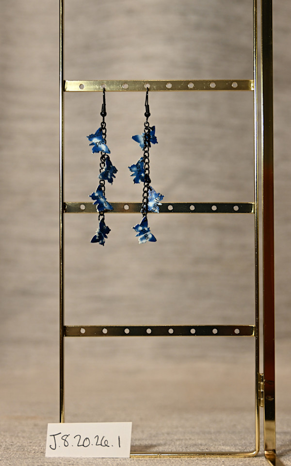Stacked Black Butterfly Earrings by Emily Ruffner Hillhouse, Image 16.