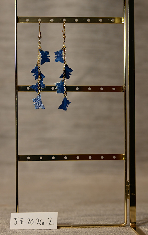 Stacked Gold Butterfly Earrings by Emily Ruffner Hillhouse, Image 17.