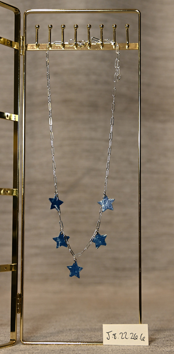 Silver Chain Star Necklace by Emily Ruffner Hillhouse, Image 12.