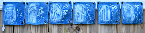 French Architecture Napkin Set by Emily Hillhouse