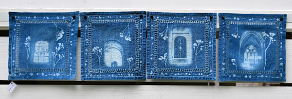 French Window Napkins by Emily Hillhouse