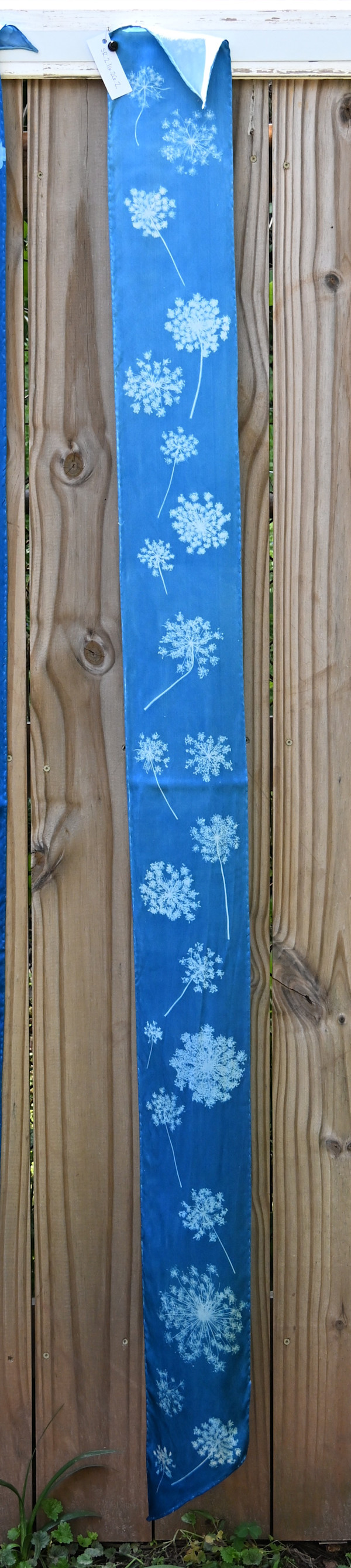 Queen Anne's Lace Silk Ribbon by Emily Ruffner Hillhouse, Image 1.