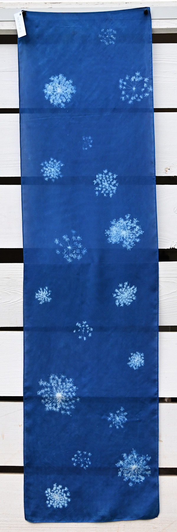 Queen Anne's Lace Silk Scarf by Emily Hillhouse