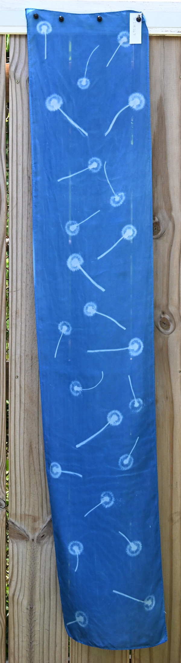 Dandelion Silk Scarf by Emily Ruffner Hillhouse, Image 1.