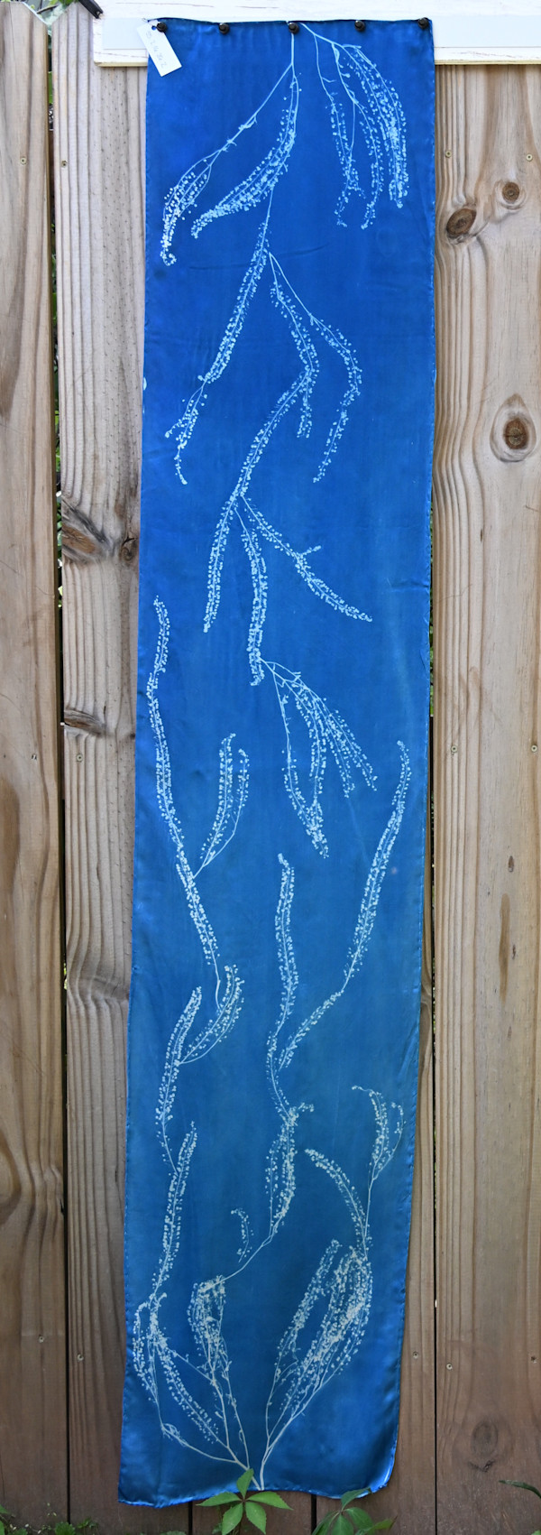 Botanical Silk Scarf by Emily Ruffner Hillhouse, Image 1.
