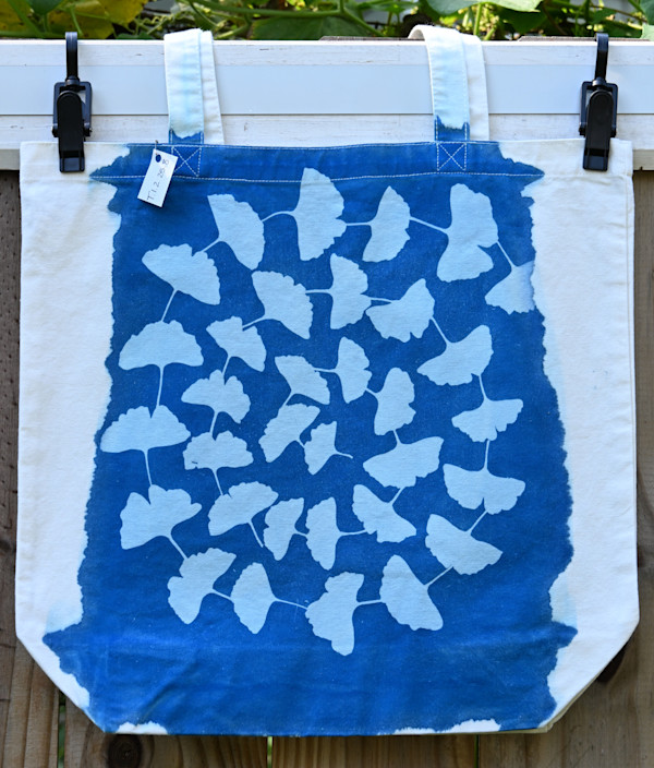 Ginkgo Leaf Tote Bag by Emily Hillhouse