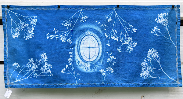 Louvre Window Table Runner by Emily Hillhouse