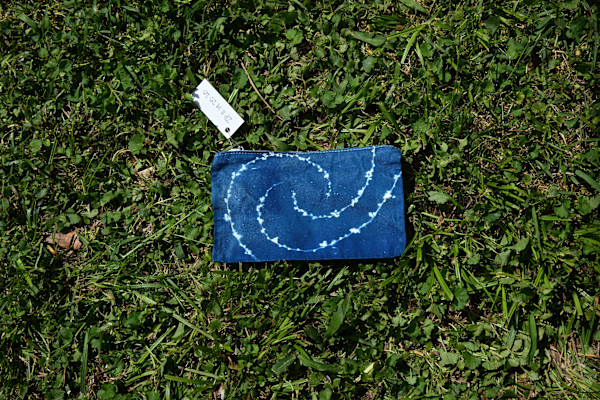 Swirling Botanical Zipper Pouch by Emily Ruffner Hillhouse, Image 1.