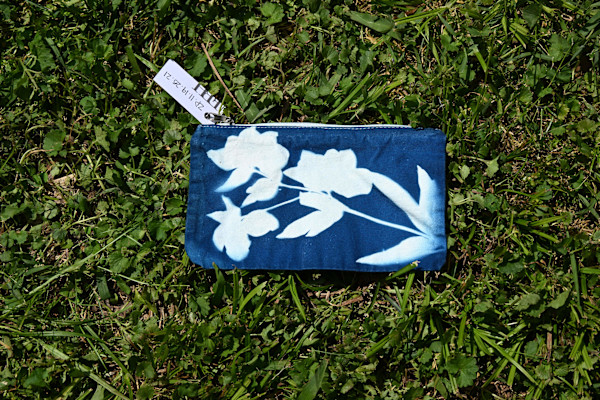 Lenten Rose Zipper Pouch by Emily Ruffner Hillhouse